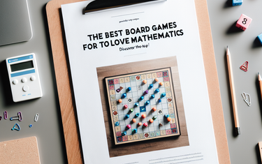 I migliori giochi da tavolo per chi ama la matematica: scopri i top!