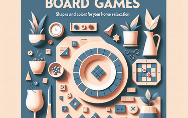 Giochi da tavolo rilassanti: forme e colori per il tuo relax a casa