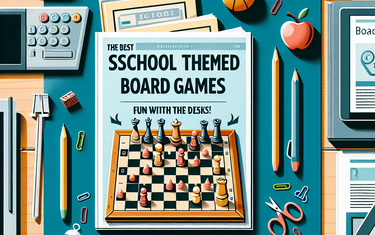 I migliori giochi da tavolo a tema scuola: divertimento tra i banchi!