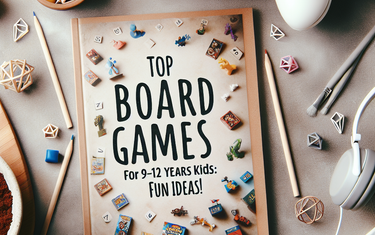I migliori giochi da tavolo per bambini 9-12 anni: idee divertenti!