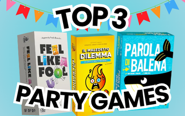 I 3 party game che la Bottega Ludica vi consiglia per marzo