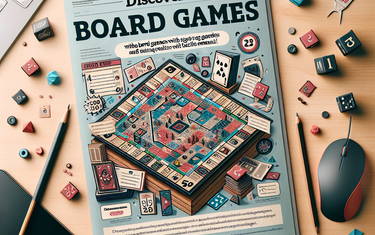 Scopri i giochi da tavolo con carte giganti ed elementi tattili unici!