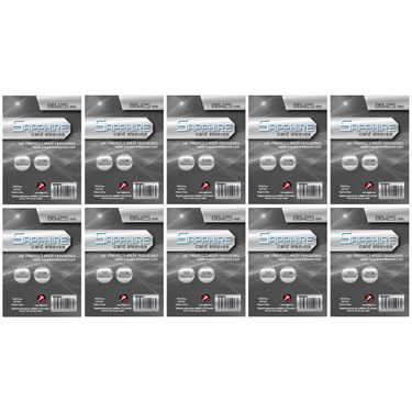 10x 50 Bustine Sapphire GREY 88x125 | Mythic Bundle