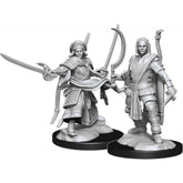 Ranger Umano Maschio - 2 Miniature D&D Nolzur's Marvelous W13