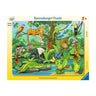 Puzzle Didactica Incorniciati - Animali della giungla - Bottega Ludica