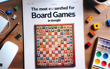I giochi da tavolo più cercati su Google nel 2025: la top 10!