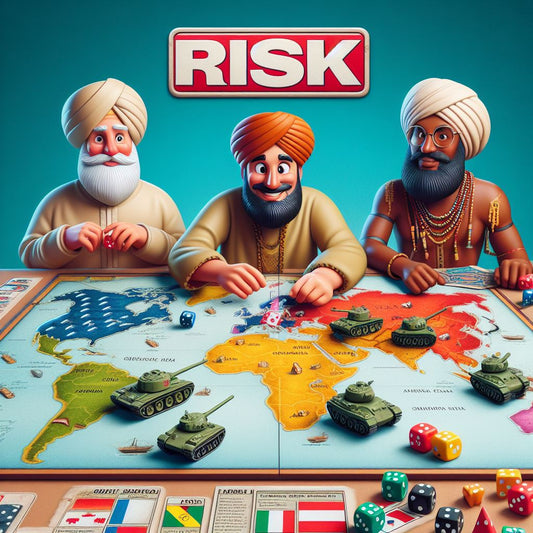 RisiKo: giocare a fare la guerra a colpi di dadi