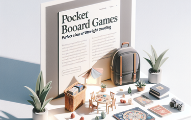 Giochi da tavolo tascabili: idee perfette per viaggiare leggerissimi