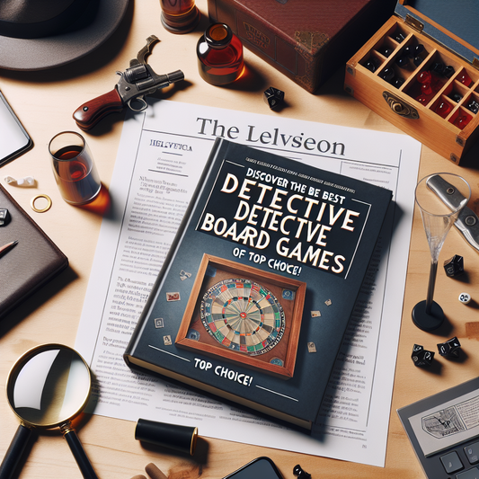Scopri i migliori giochi da tavolo investigativi 2025: la top scelta!