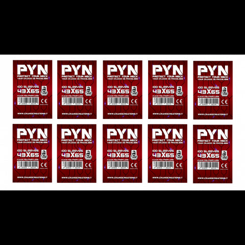 10x 100 Bustine PYN 43x65 | Mythic Bundle