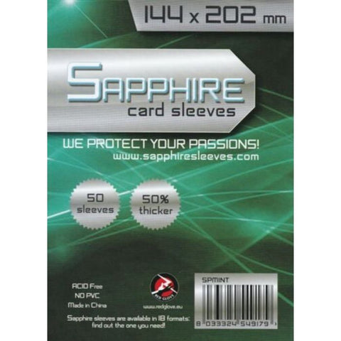 50 Bustine Sapphire MINT 144x202
