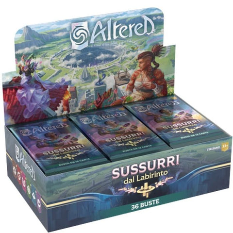Altered - Sussurri del Labirinto - Box da 36 Booster Pack | Mythic Bundle