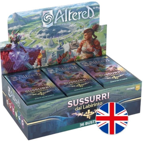 Altered - Whispers From The Maze - Box da 36 Booster Pack | Mythic Bundle