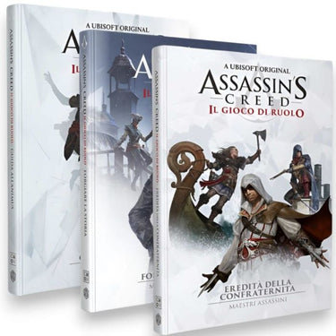 Assassin’s Creed - Il Gioco di Ruolo - Set di 3 Manuali | Complete Bundle