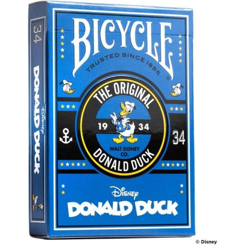 Carte Bicycle - Disney Donald Duck