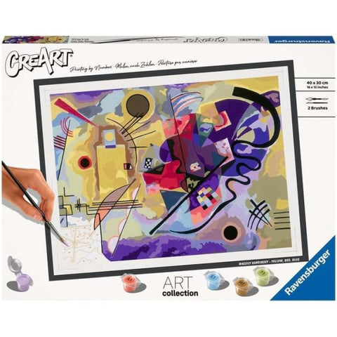 CreArt Serie B Art Collection - Kandinsky - Giallo, Rosso, Blu