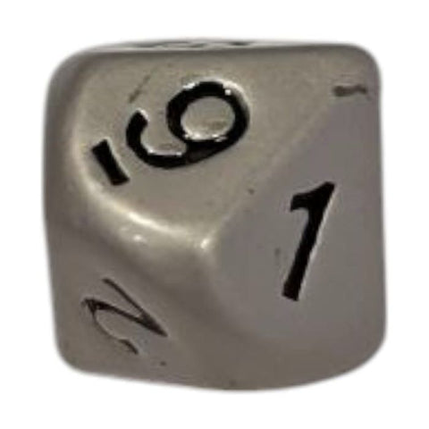 Dado a 10 Facce (D10) - Metallico