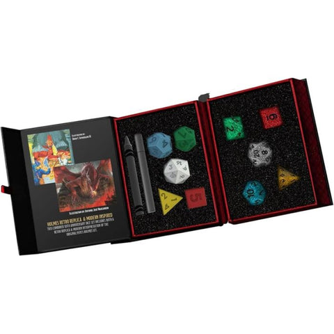 D&D - Doppio Set di Dadi Commemorativi 50º Anniversario Dungeons & Dragons