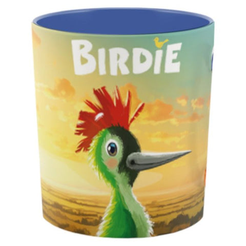 Fluffy Animals - Birdie con Paesaggio - Tazza da Colazione