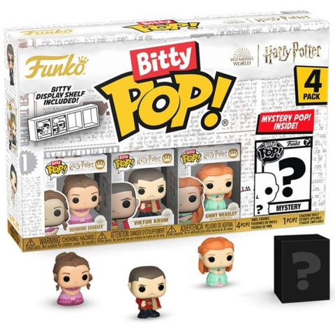 Funko Bitty Pop! Harry Potter - Hermione (Pack da 4)