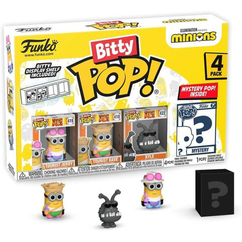 Funko Bitty Pop! Minions - Young Gru (Pack da 4)