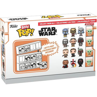 Funko Bitty Pop! Star Wars - The Mandalorian - Heavy Mandalorian (Pack da 4)
