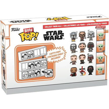 Funko Bitty Pop! Star Wars - The Mandalorian - Moff Gideon (Pack da 4)