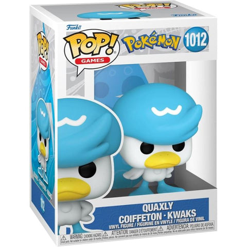 Funko Pop! - Pokemon - Quaxly - Numero 1012