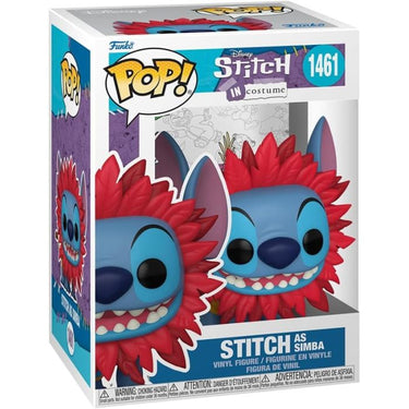 Funko Pop! - Stitch In Costume - Stitch as Simba - Numero 1461