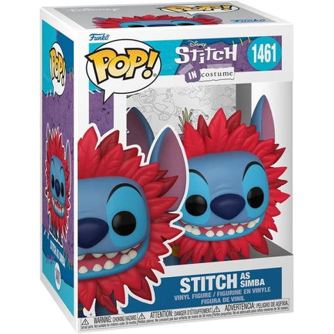 Funko Pop! - Stitch In Costume - Stitch as Simba - Numero 1461