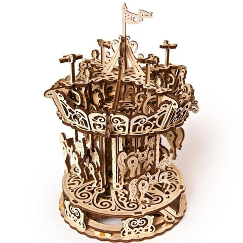 Giostra - Carousel - Modello Classico in Legno UGEARS