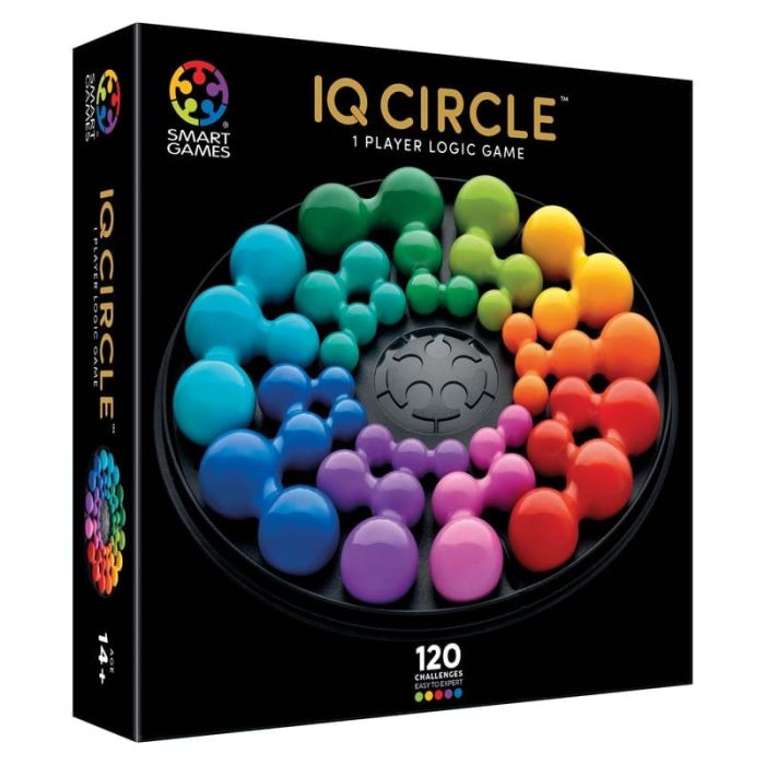 SmartGames Lato Moda, Gioco Di Logica E Sequenza Per Bambini 4+, 80 Sfide, Percezione Visiva, Forme E Colori, Giocattolo Educativo 1 Giocatore