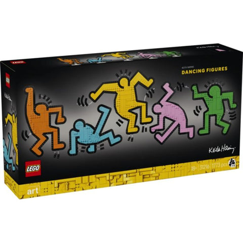 Lego Art - Keith Haring – Figure Danzanti