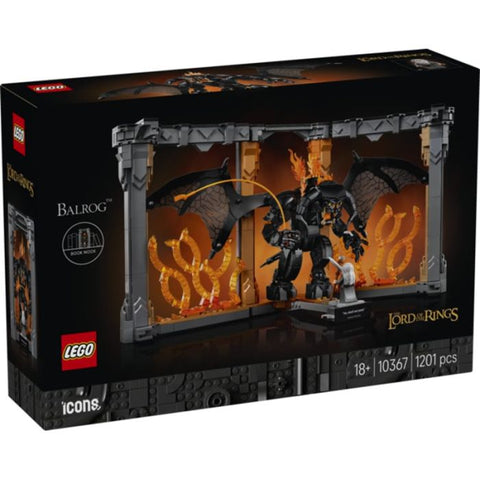 Lego Icons - Il Signore degli Anelli - Book Nook del Balrog