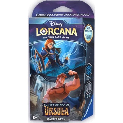 Lorcana - Il Ritorno di Ursula - Starter Deck Zaffiro-Acciaio