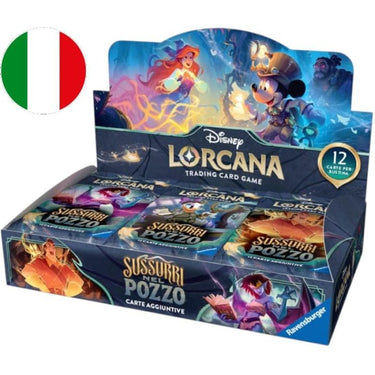 Lorcana - Sussurri nel Pozzo - Box da 24 Booster Pack | Mythic Bundle