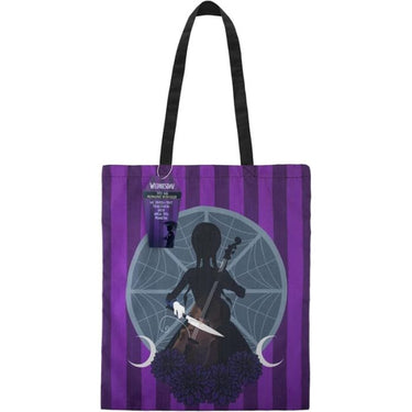 Mercoledì - Borsa in Tela Mercoledì e il Violoncello