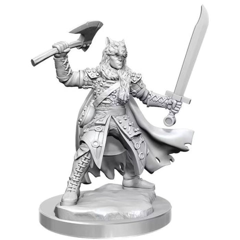 Mezzelfo Ranger Maschio - Miniatura D&D Frameworks W02A