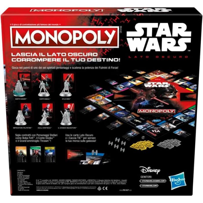 Monopoly - Star Wars Lato Oscuro