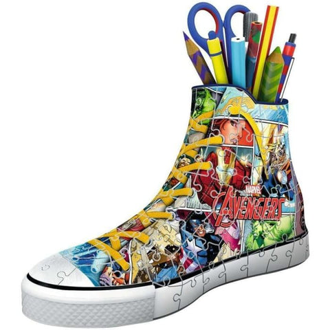 Puzzle 3D Sneaker Avengers - 112 Pezzi
