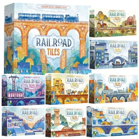 Railroad Tiles + 8 Espansioni | Mythic Bundle