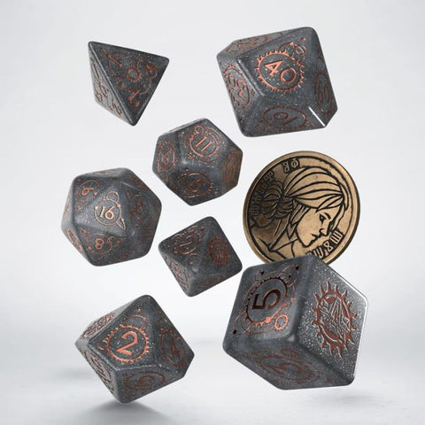 Set di 7 Dadi The Witcher Ciri - Elder Blood