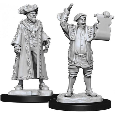 Pathfinder - Deep Cuts Miniatures - Mayor & Town Crier