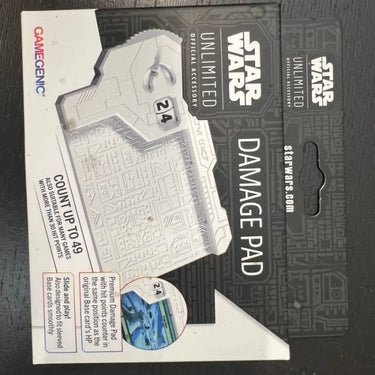 Star Wars Unlimited - Damage Pad - White Danneggiato (L1)