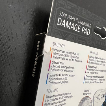 Star Wars Unlimited - Damage Pad - White Danneggiato (L1)