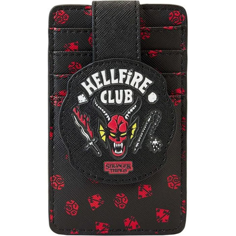 Stranger Things - Porta Carte Similpelle - Hellfire Club
