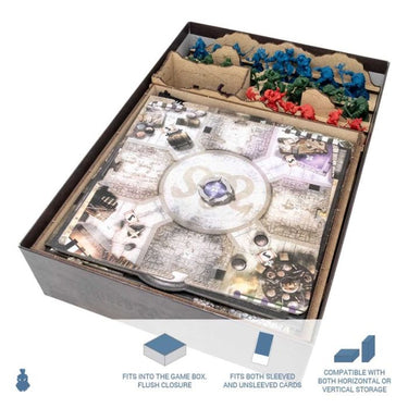 Sword & Sorcery - Organizer in Legno Modulare per Gioco Base ed Espansioni