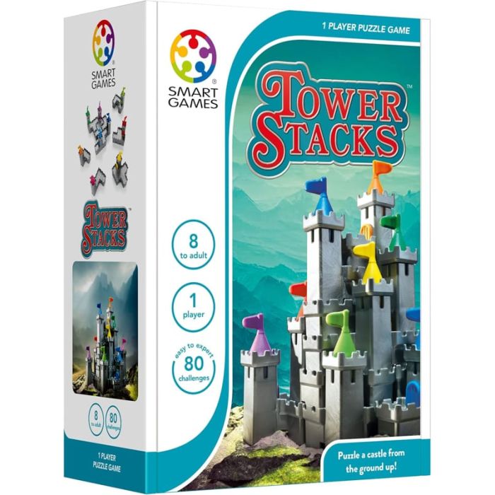 SmartGames Lato Moda, Gioco Di Logica E Sequenza Per Bambini 4+, 80 Sfide, Percezione Visiva, Forme E Colori, Giocattolo Educativo 1 Giocatore