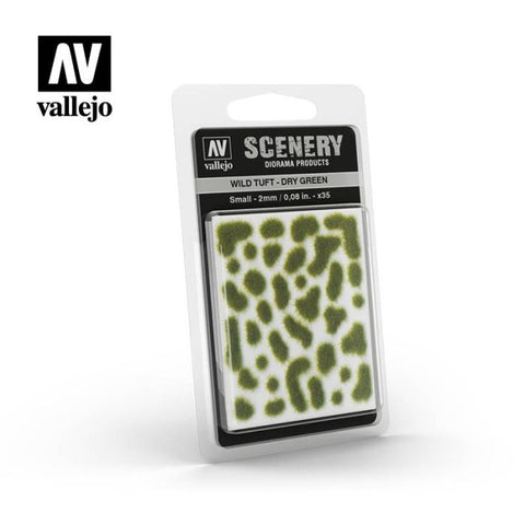 Vallejo - Scenery Wild Tuft – Dry Green Small