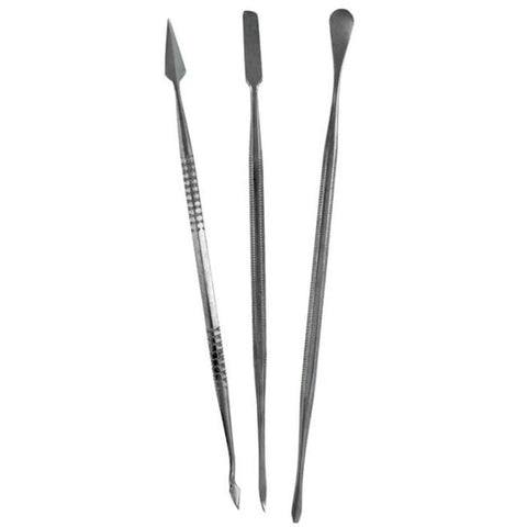 Vallejo - Set di 3 Attrezzi da Scultura - Stainless Steel Carvers